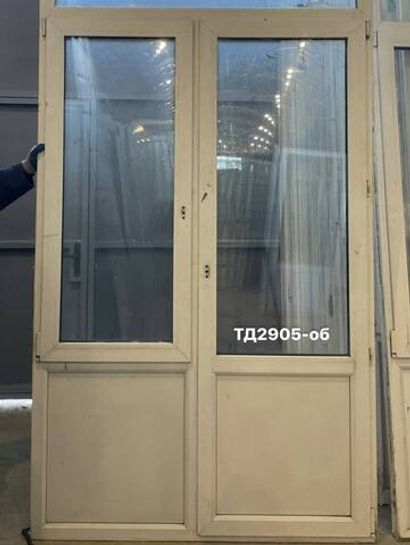 Дверь Пластиковая Б/У 225(в) х 145(ш) (Балконный Блок)