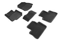 Коврики EVA 3D соты для Toyota RAV4 V (XA50) МКПП 2019-н.в., Seintex.95176