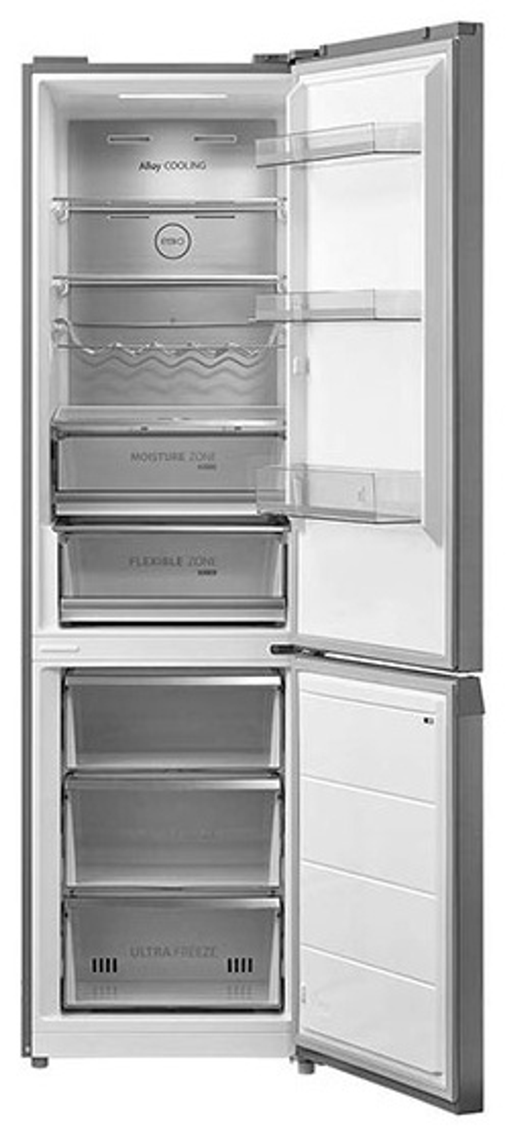 Холодильник Toshiba GR-RB500WE-PMJ(49) серый