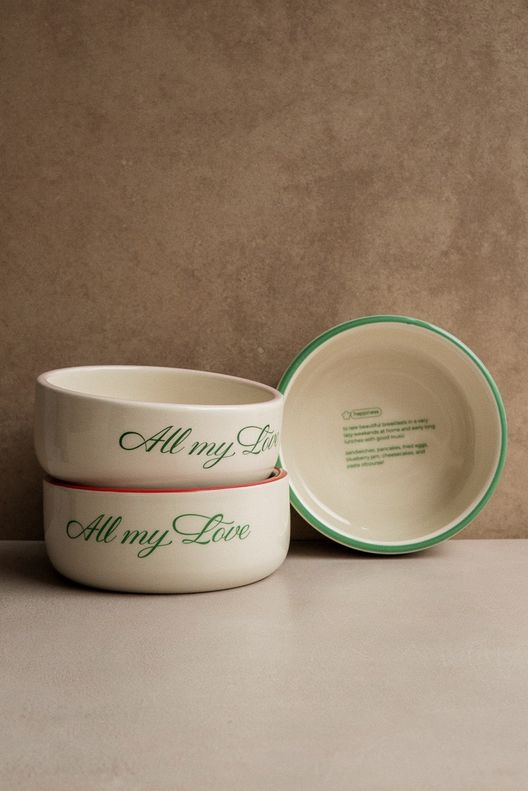 Боул All my Love, 15х5 см / Fonar Ceramics