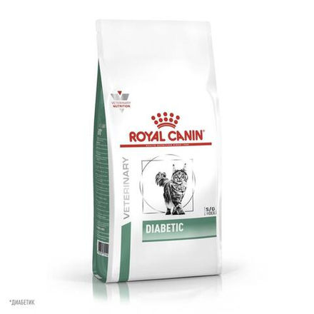 Royal Canin Diabetic DS 46 Feline Корм сухой диетический для взрослых кошек при сахарном диабете 1,5 кг