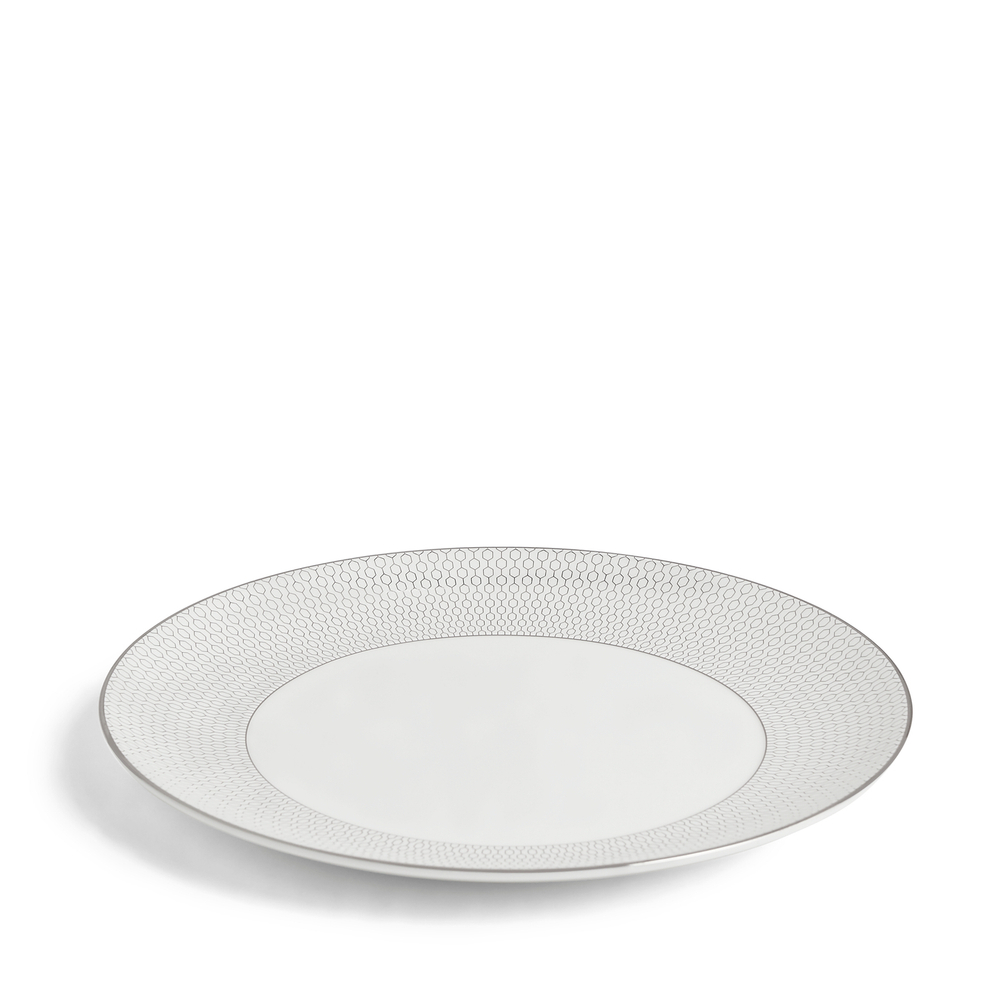 Wedgwood Обеденная тарелка Gio Platinum 28 см