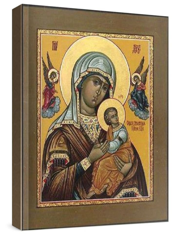 Страстная икона БМ (рукописная икона)