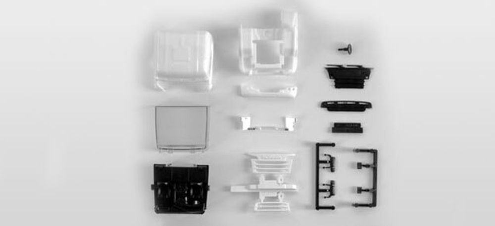 Кабина Scania R 09 HL без боковых бортов, 2 шт.