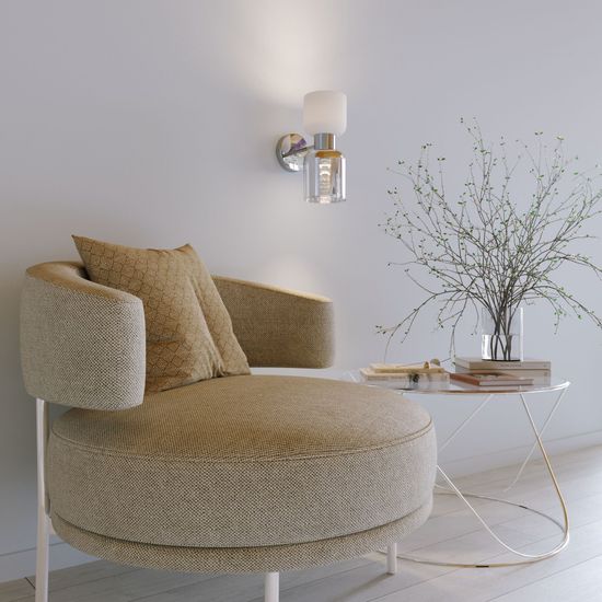 60118/2 / настенный светильник / никель