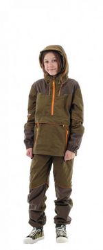 Костюм противоэнцефалитный «Элит Барьер» для детей (хаки/оранжевый)