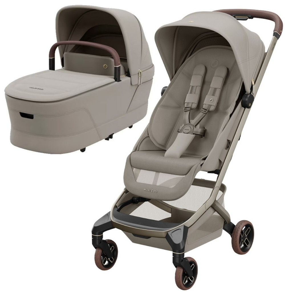 Детская коляска Maxi-Cosi Fame Cabin 2 в 1 Sapphire Sand/Песочный