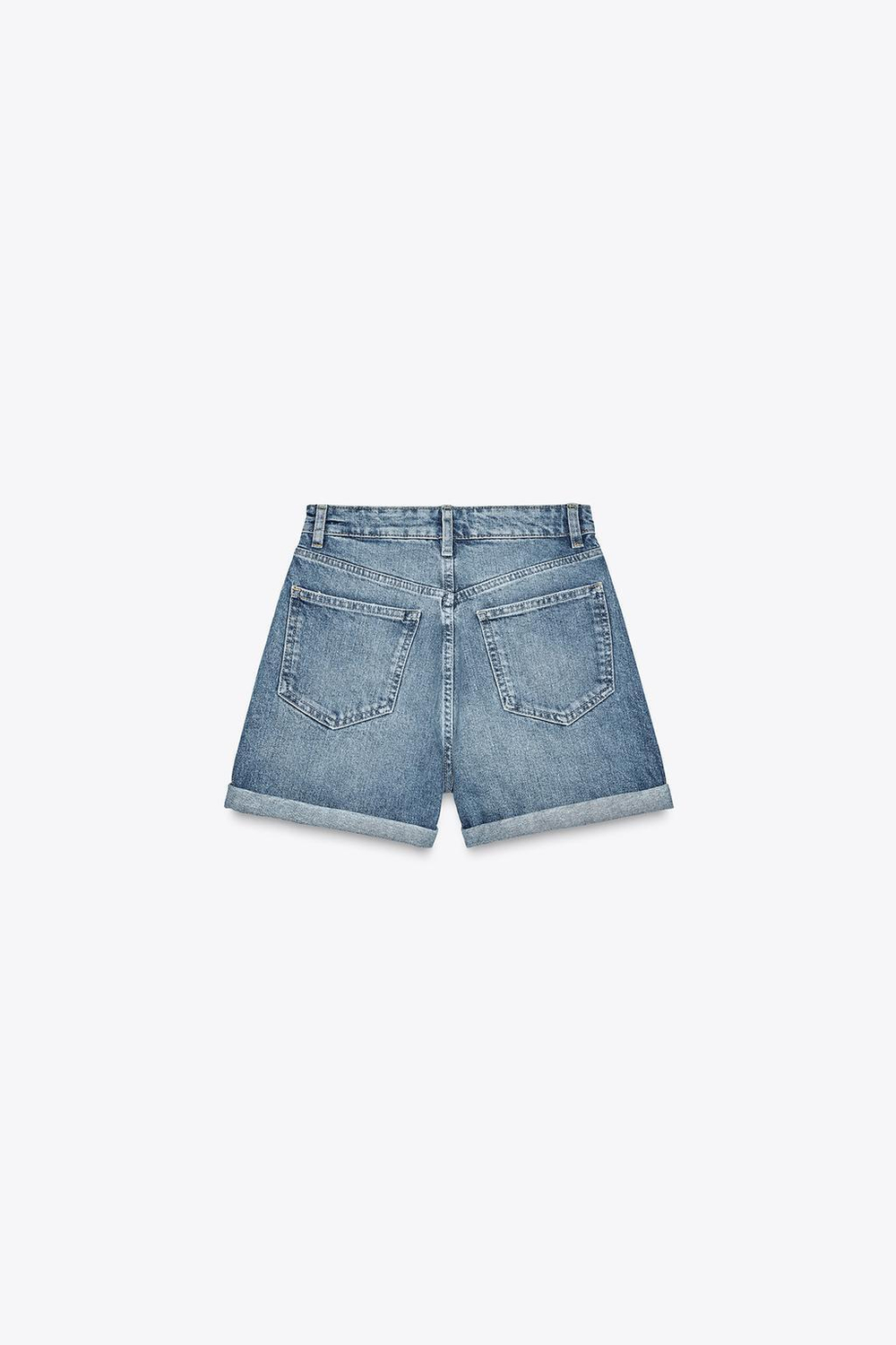 Шорты trf mom fit с высокой посадкой