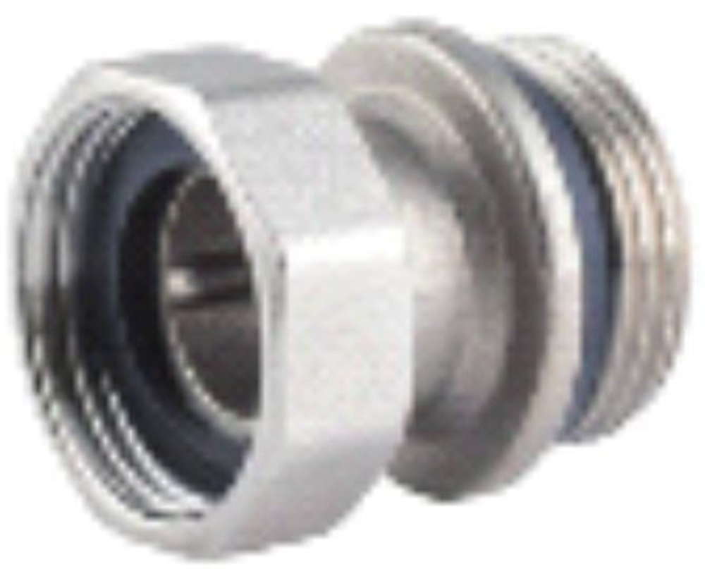 Штуцер присоединительный. с нак. гай. и уплот. 1"Г х 1"Ш ViEiR (100/5шт)