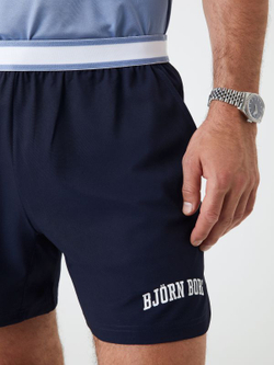 Мужские теннисные шорты Björn Borg Borg Short Graphic Shorts - небесный