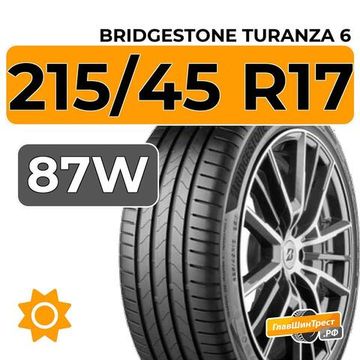 Bridgestone Turanza 6 215/45 R17 87W