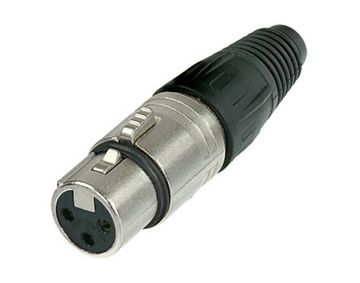 NEUTRIK NC3FX - канон, кабельный, (мама), 3 контакта