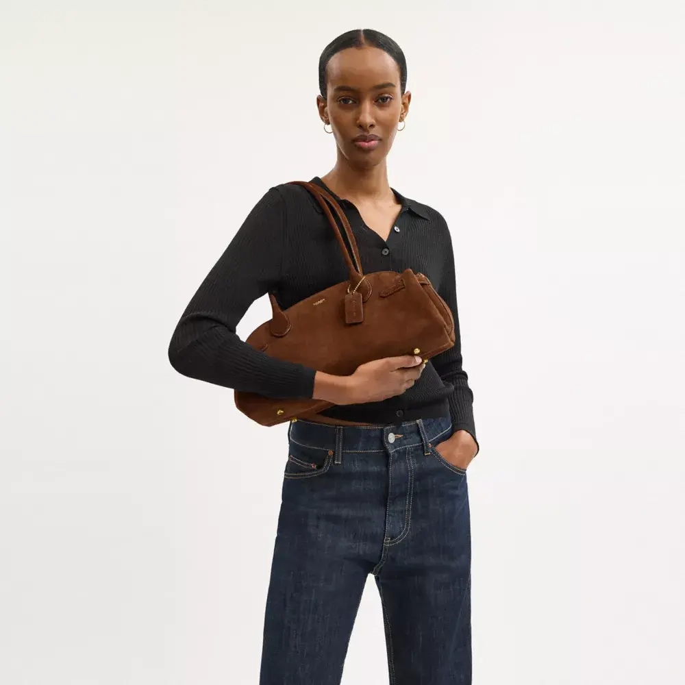 COACH СУМКА EMPIRE 34, КОРИЧНЕВЫЙ