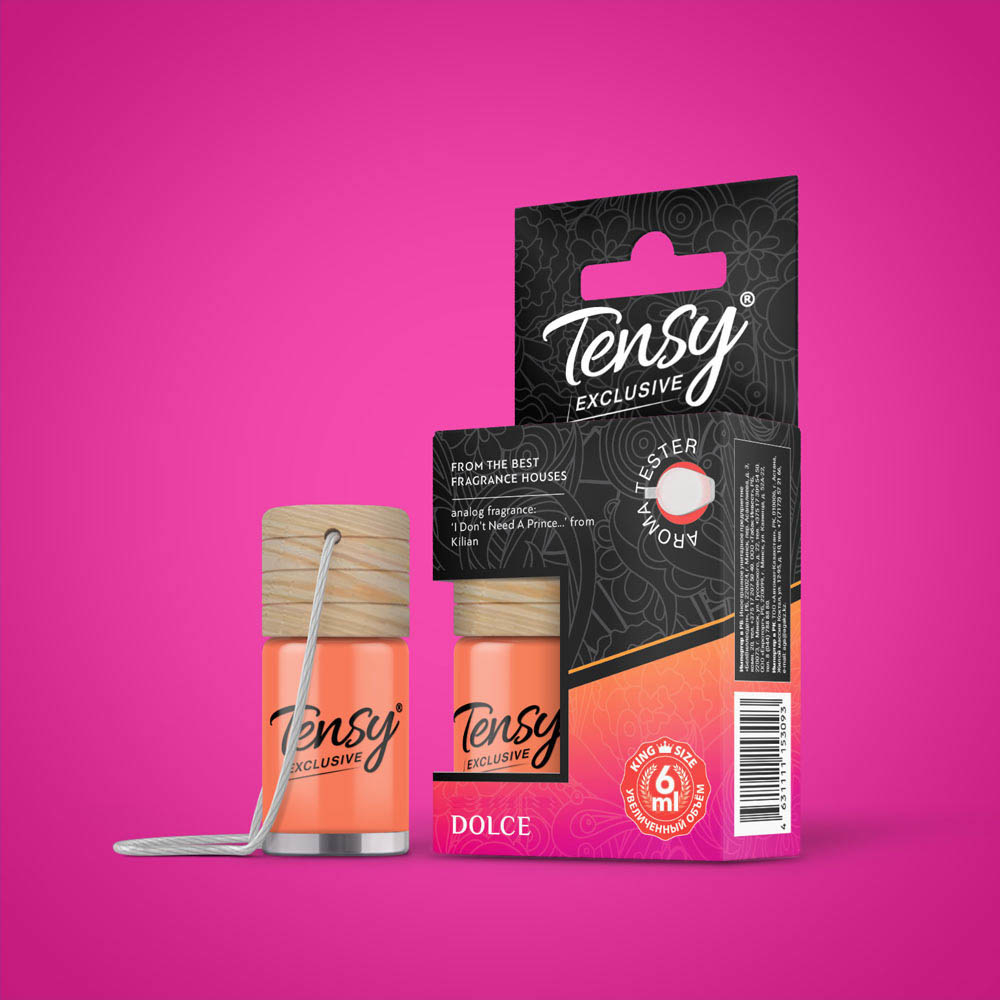 Ароматизатор "Tensy" подвесной бутылочка (эксклюзив) Dolce