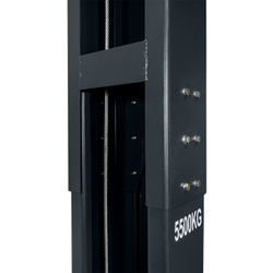 Автоподъемник двухстоечный ROSSVIK V2-5.5L г/п 5.5т, 380В, с верхней синхронизацией. Серый RAL7016