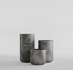 Кашпо, коллекция Concrete, форма TOPPER