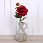 Цветок искусственный «Natur» 68см Пион бордовый