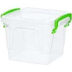 Контейнер пластиковый «Fresh Box» 0,55 л квадратный (Эльфпласт)