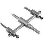 Сверло по кафелю и плитке, регулируемое "Балеринка", 30-130 мм Matrix, 72821