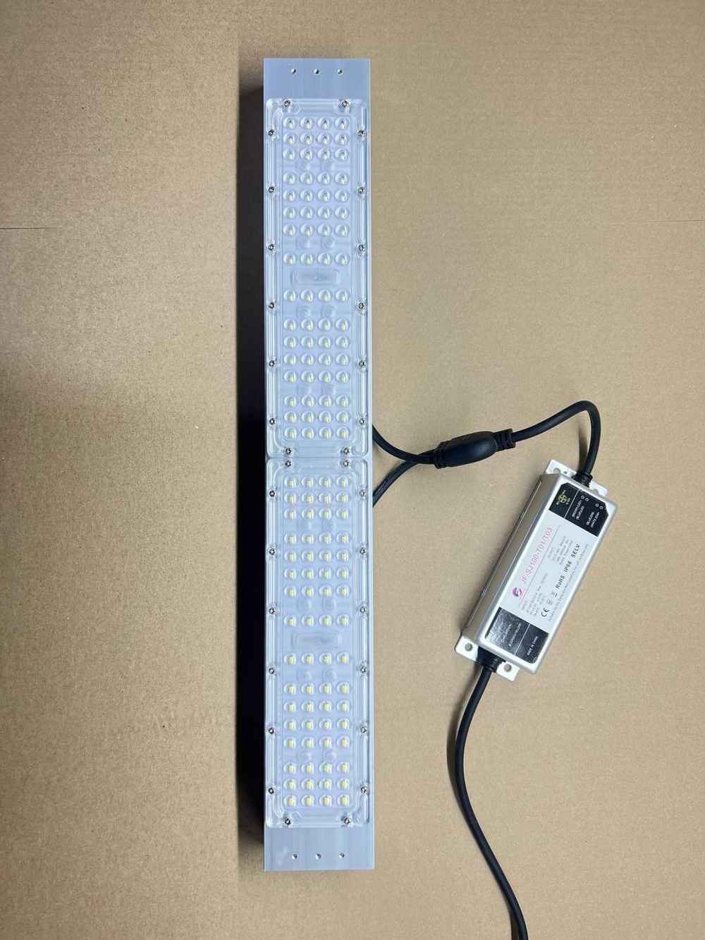 Светодиодный модуль с блоком питания 220в 100Вт 4000К / 5500К IP66, LED