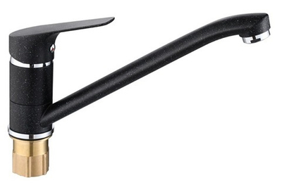 063522-C1 Смеситель од. для кухни низ. (ЧЕР.КРАП.) ViEiR (10/1шт)