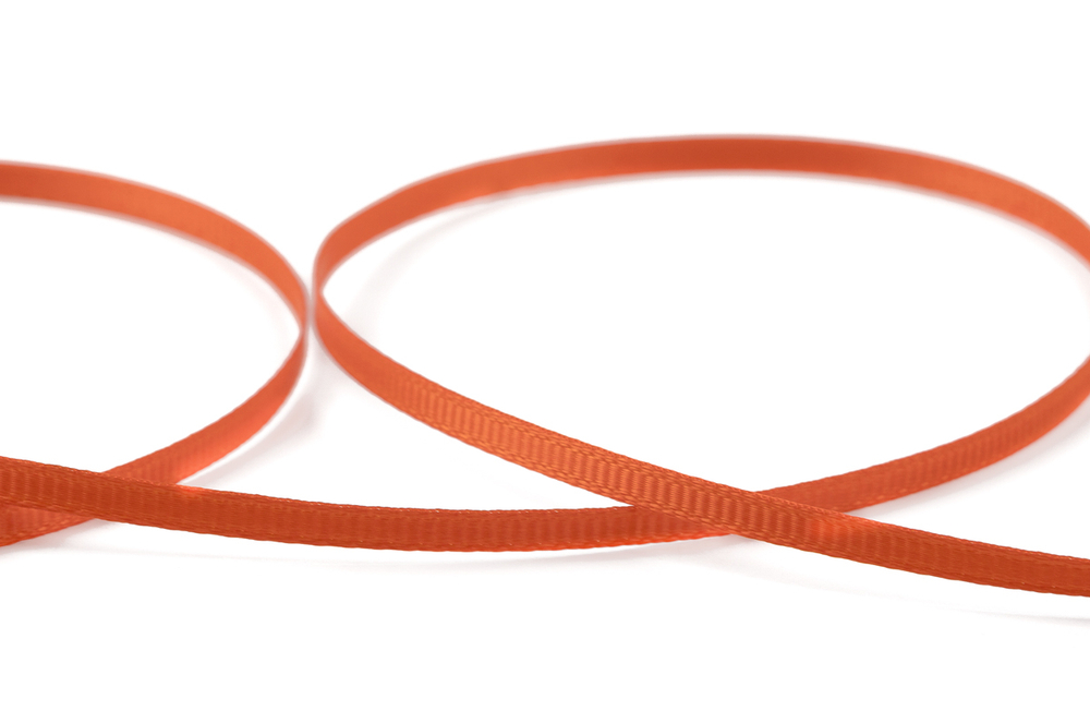 "Gamma" репсовая лента GR-03 3 мм №047 рыжий
