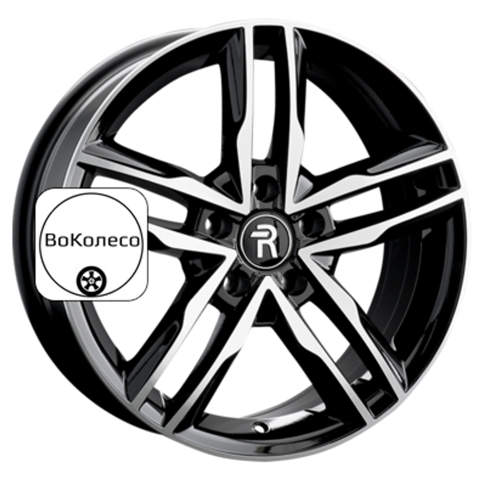 8,5x19/5x112 ET38 D57,1 VV106 BKF (конус, C570-01) Replay