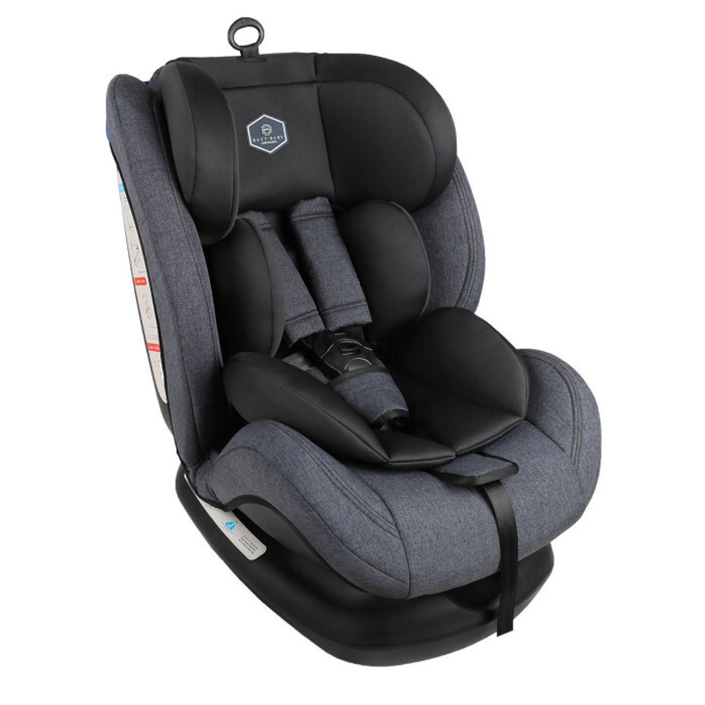 Автокресло DEXTER, AY518, группа 0+1+2+3 (0-36 кг), (BEST BABY) (темно-серый)