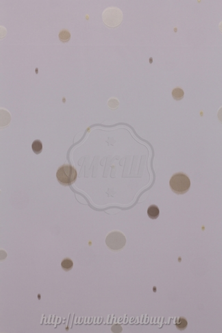 Тюль вуаль с рисунком: Джессика (S211-2) - (300х280)х2 см. - бежево-коричневый