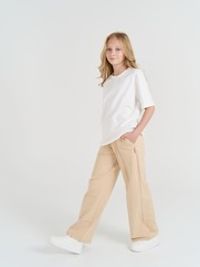 Брюки палаццо облегченные "Сафари" 7+