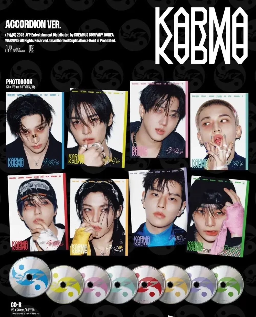 Альбом STRAY KIDS - KARMA [ACCORDION ver.] (Сынмин)
