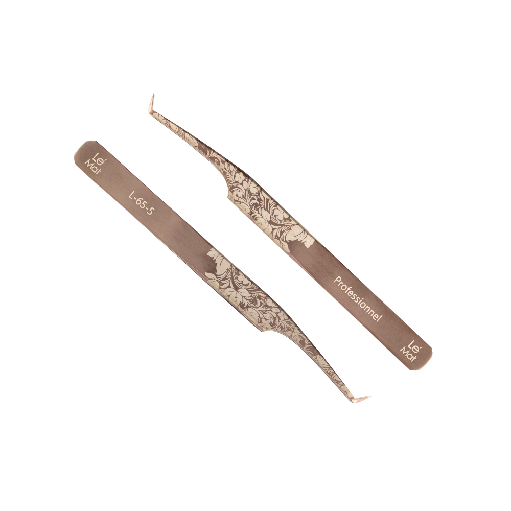 Пинцет  "Professionnel" Laser "Folk"L 65-5 с лазерной заточкой