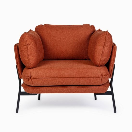 Кресло Sussex терракотовое 