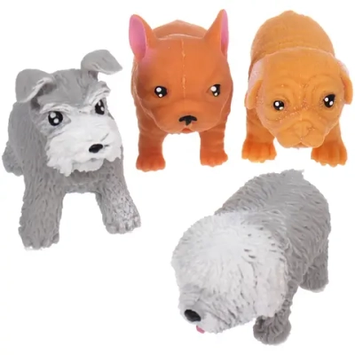 Игрушка «Собачка», 7 см, сквиш с песком, микс