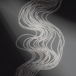 Селенит (имитация), 2мм, шар, микроогранка