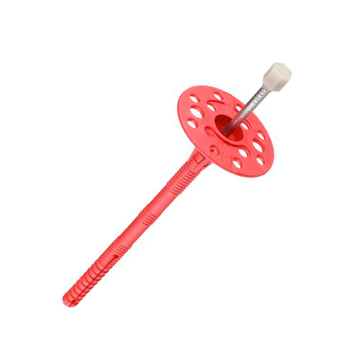 Дюбель для изоляции с металлическим гвоздем 10х120 мм, 50шт