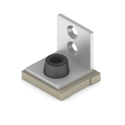 Заглушка для однополозной верхней направляющей, шампань матовая (AL) (AS0025) Aristo