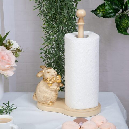 Держатель для полотенец Кролик Банни Айвори