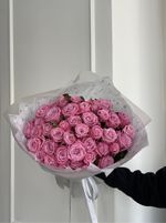 Гранд-букет из фиолетовых роз