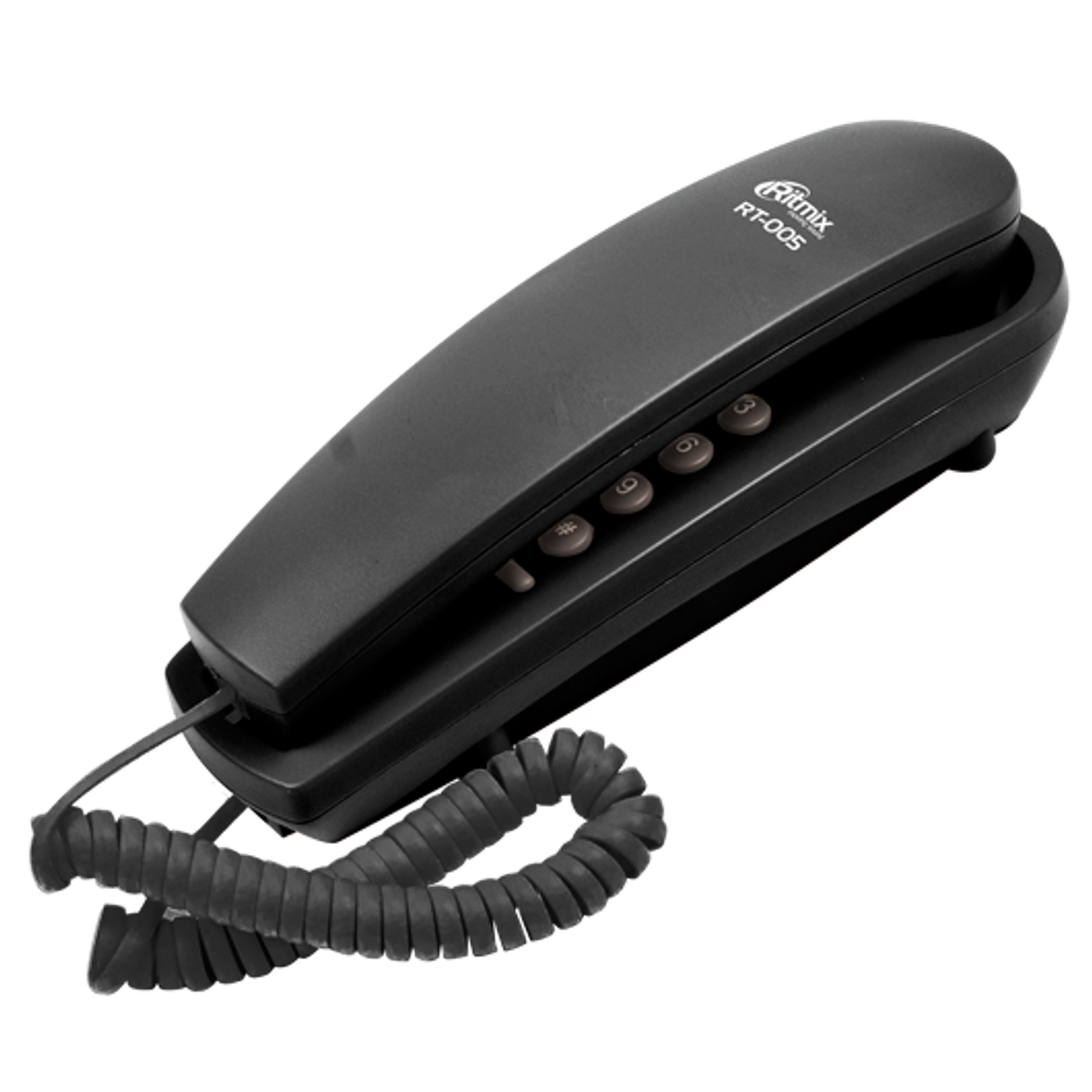 Телефон RITMIX RT-005 черный