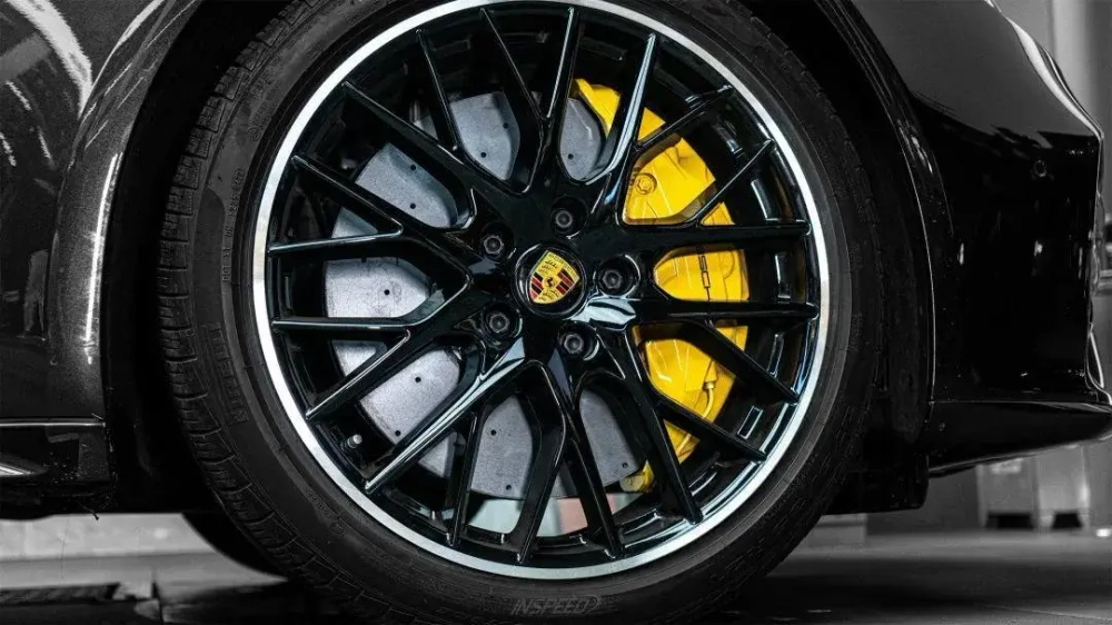Карбон керамическая тормозная система InSpeed для Porsche Panamera Порш Панамера Суппорт диски Колодки