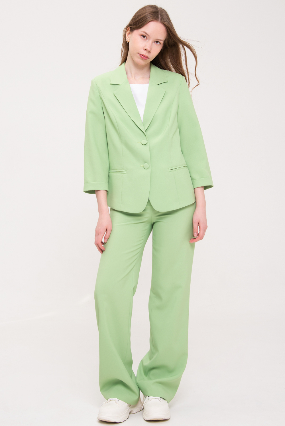 Жакет женский 3736зпб, салатовый #513Сал043736зпб