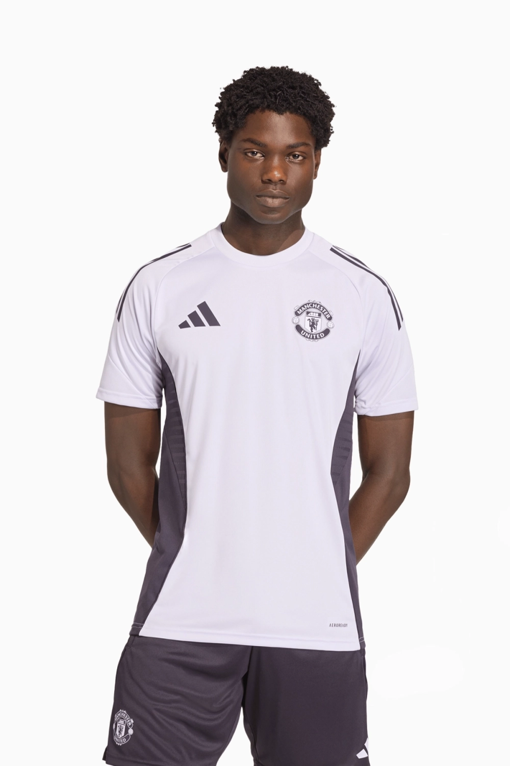 Футболка adidas Manchester United 25/26 Training - фиолетовый