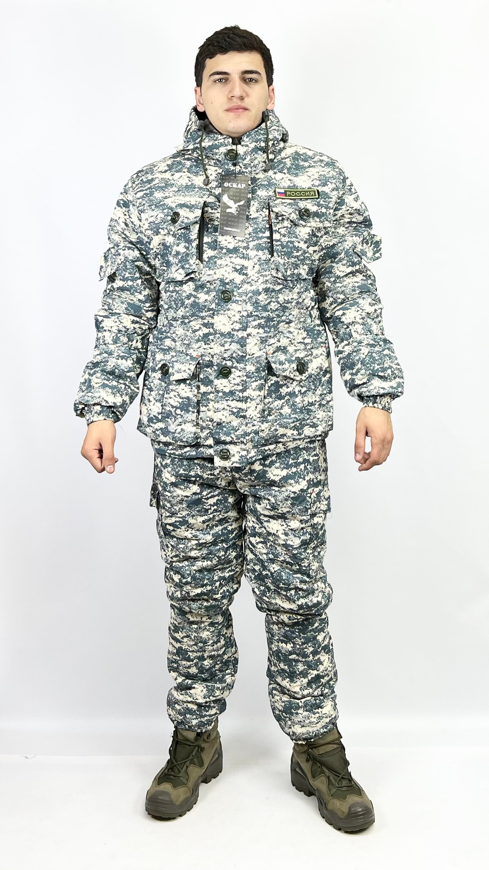 Костюм камуфляжный зимний Горка-8