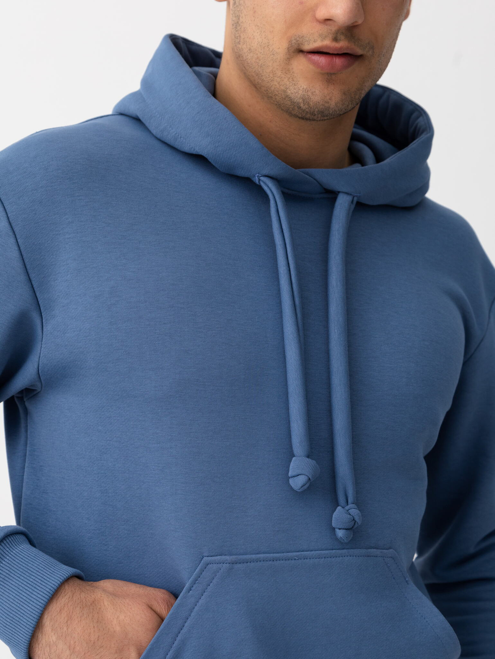 Костюм мужской спортивный (без начеса). Деним