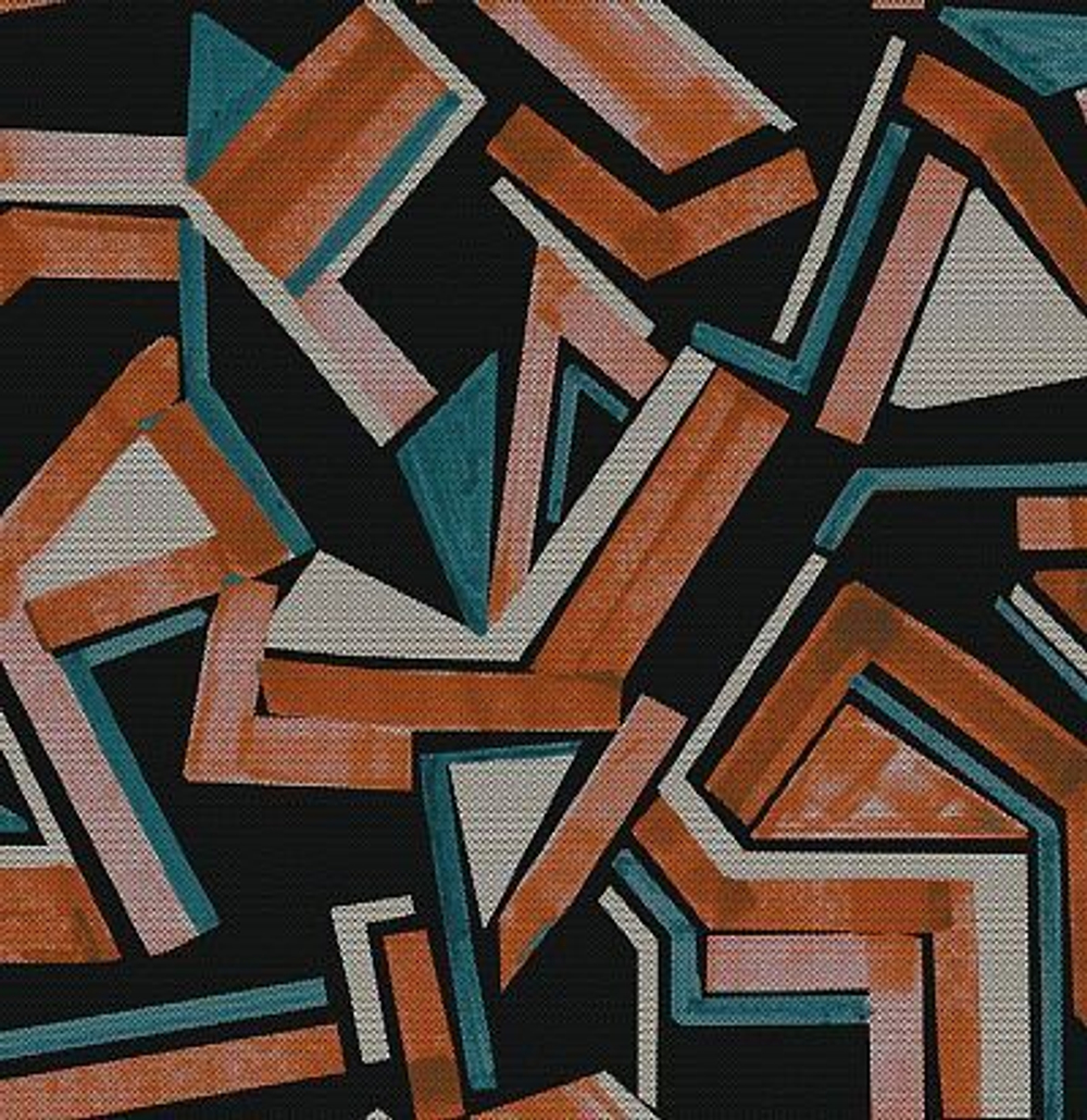 Обои с абстрактной геометрией 93600