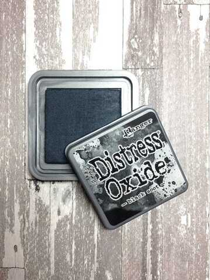 Distress Oxide Pad. Black Soot