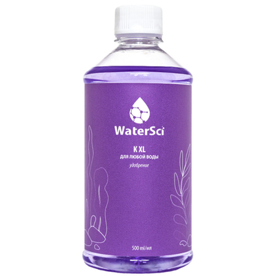 WaterSci K XL, 500 ml. Концентрат калийного удобрения