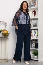 Костюм Кружевная история (синий) К13799-13М LT Collection