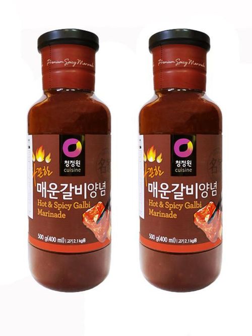 Остро-жгучий маринад Daesang Hot & Spicy Galbi 500 г 2 шт